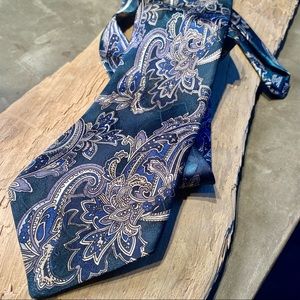 FREE*! DAVID TAYLOR Men's Designer Silk Tie  ~ Paisley ~60”~ DAILY DEAL!